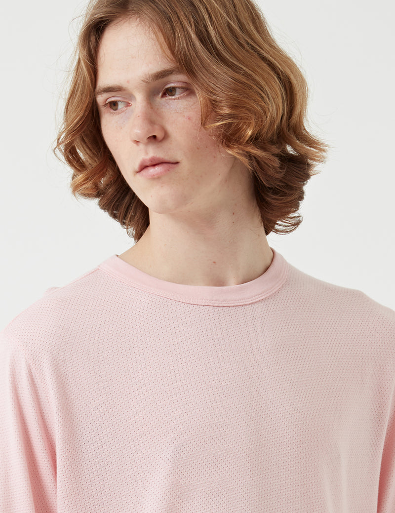 T-Shirt à Manche Longue Les Basics Le - Pink