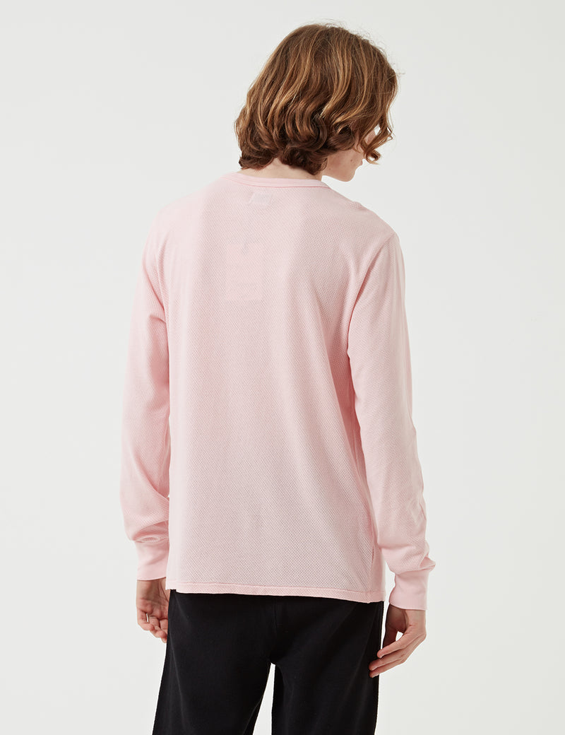 T-Shirt à Manche Longue Les Basics Le - Pink