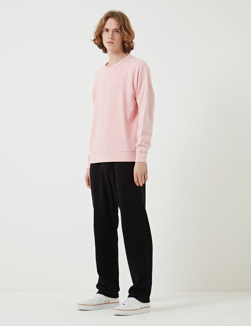 Les Basics LeLoopbackスウェットシャツ-ピンク