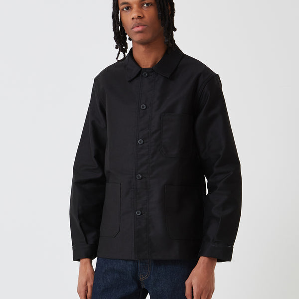beams F別注LE LABOUREURブラックモールスキンJKT3 LELAB-MOLS-