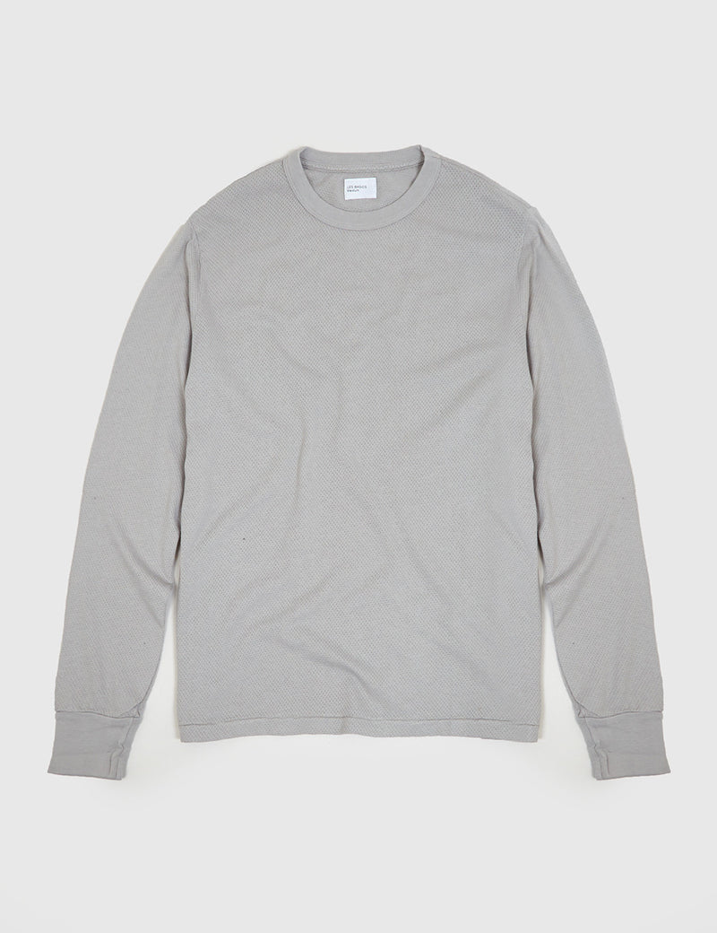 T-Shirt à Manche Longue Les Basics Le - Grey