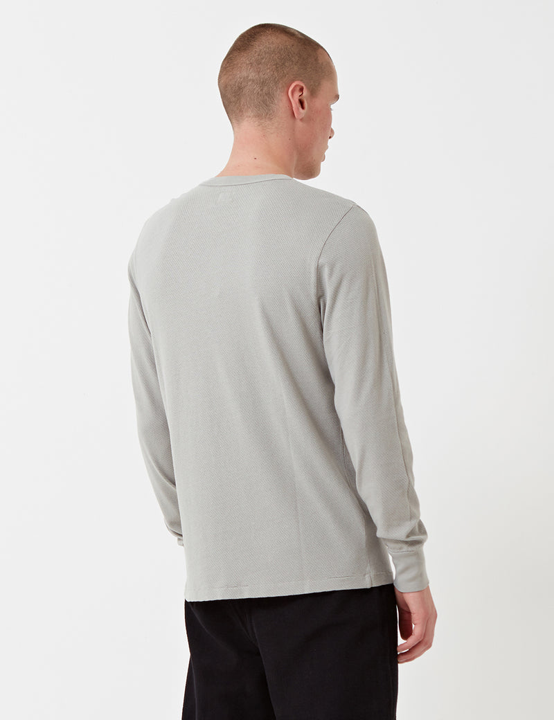 T-Shirt à Manche Longue Les Basics Le - Grey