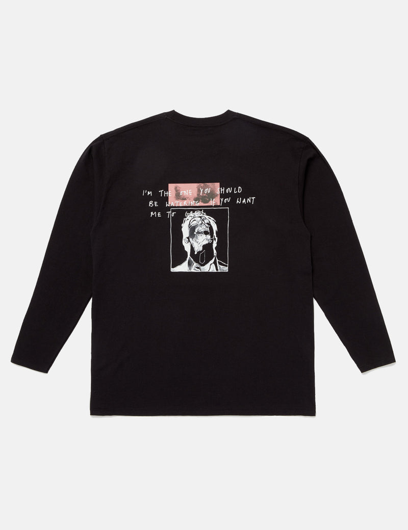 SCRT Leon Long Sleeve T-Shirt - Black