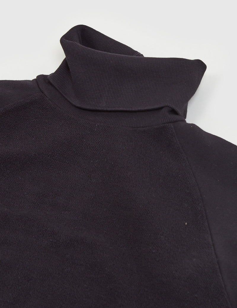 Les Basics Le Roll Neck Sweatshirt - Black