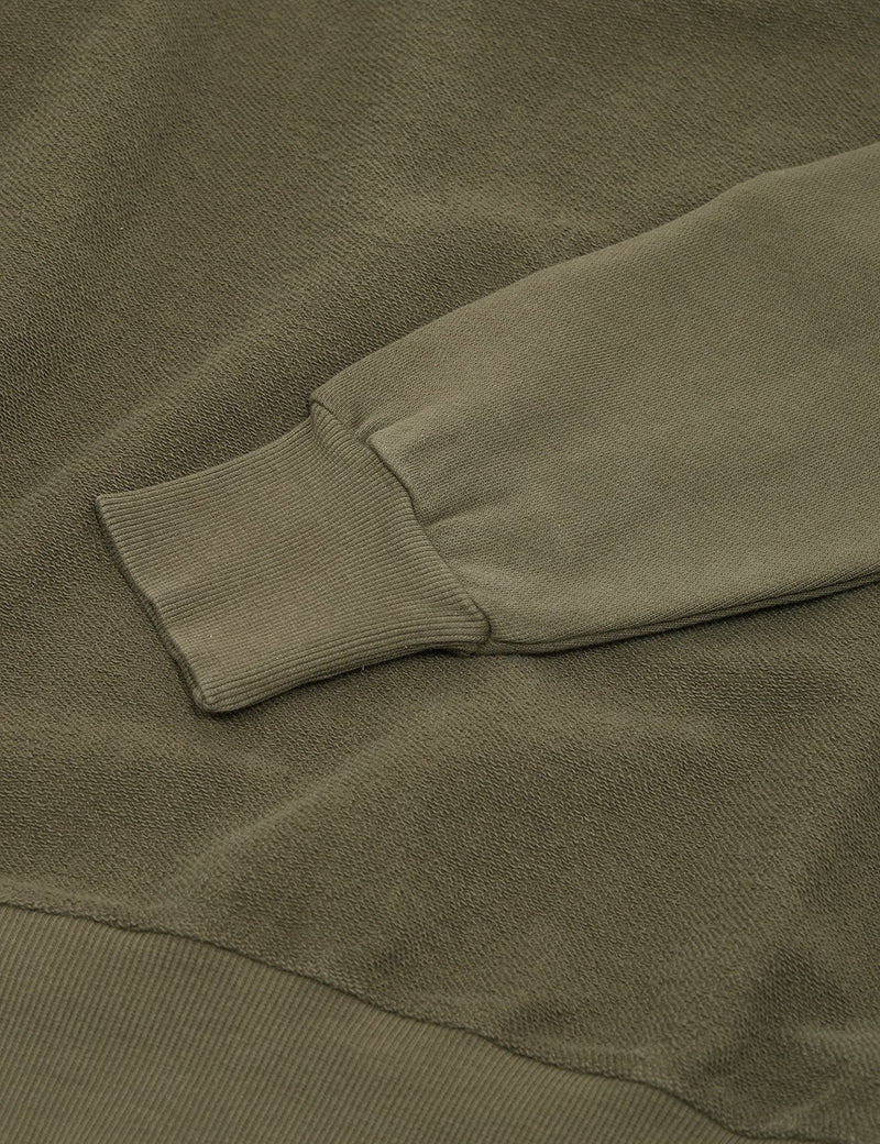 Les Basics Le Loopback Sweatshirt - Army Green