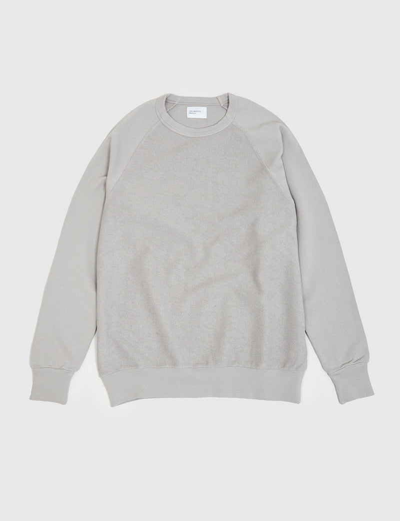 Les Basics Le Loopback Sweatshirt - Grey