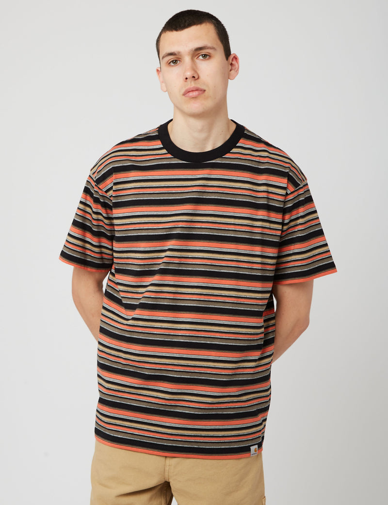 Carhartt-WIPシャツ-RiggsStripe/Black