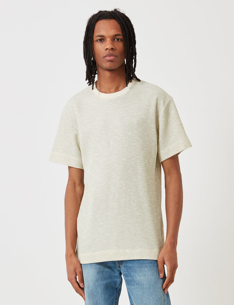 Libertine-Libertine Action T-Shirt - Off White/Green