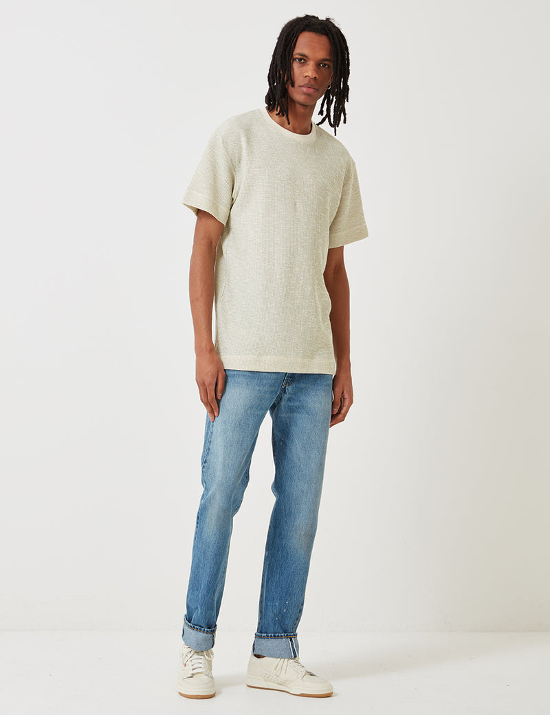 Libertine-Libertine Action T-Shirt - Off White/Green