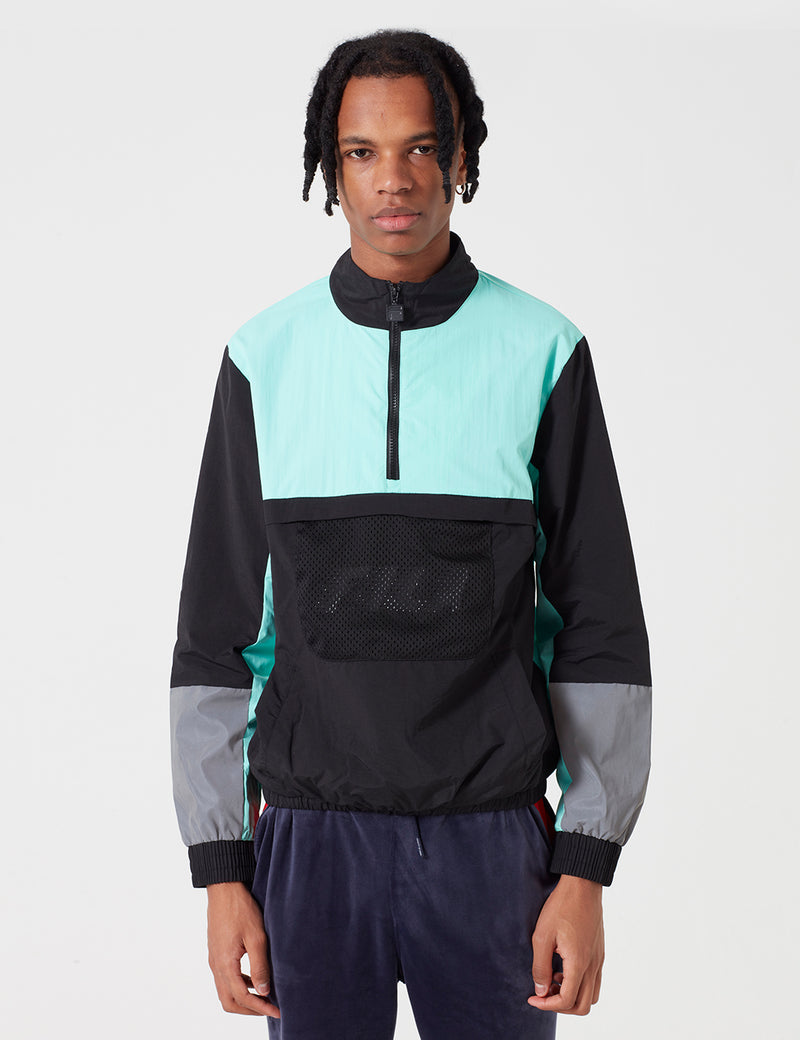 Fila Tyler1/4ジップジャケット-ブラック