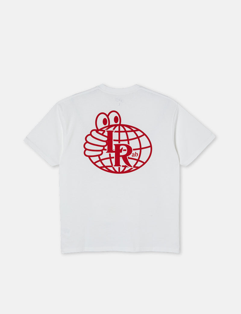 T-Shirt Last Resort AB LRAB Atlas Monogramme - Blanc