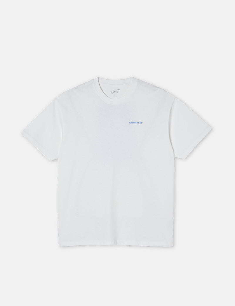 ラストリゾートABスタチューTシャツ-ホワイト
