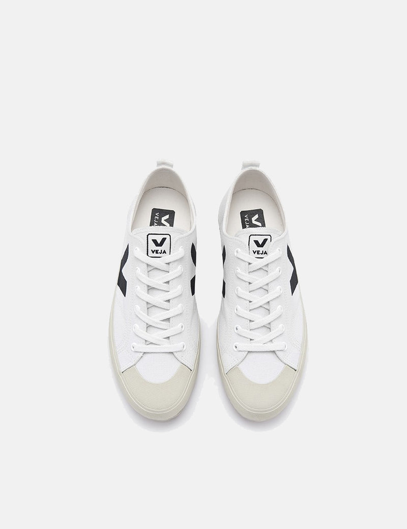Veja Nova Canvas Trainers - White/Black