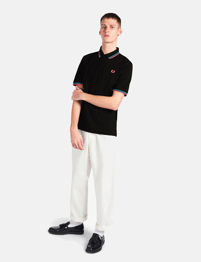 Fred Perry Made in Japan Polo Shirt - Black