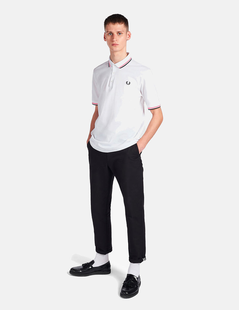 Polo Fred Perry Made in Japan - Blanc