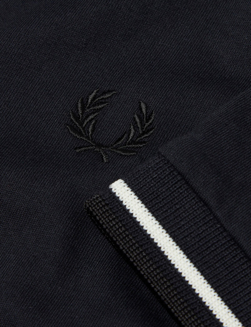 Fred Perry Twin Tipped T-Shirt - Navy Blue