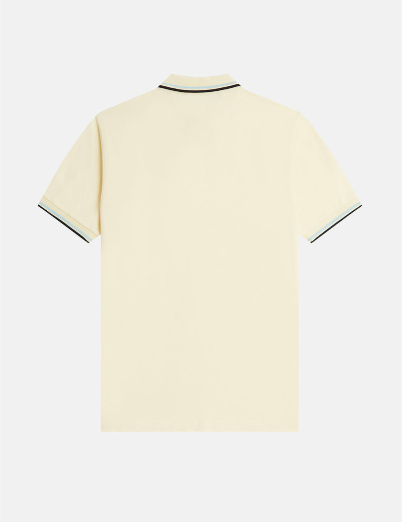 Fred Perry Twin Tipped Polo Shirt - Ice Cream