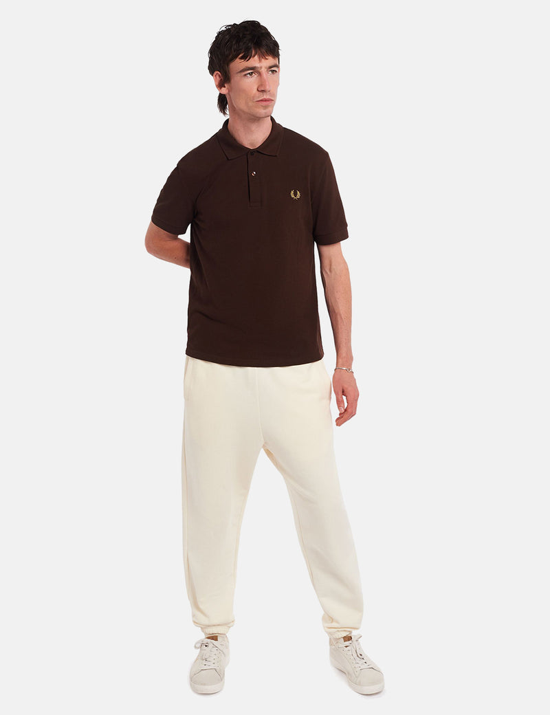 Fred Perry Re-issues Pique Shirt - Rich Brown