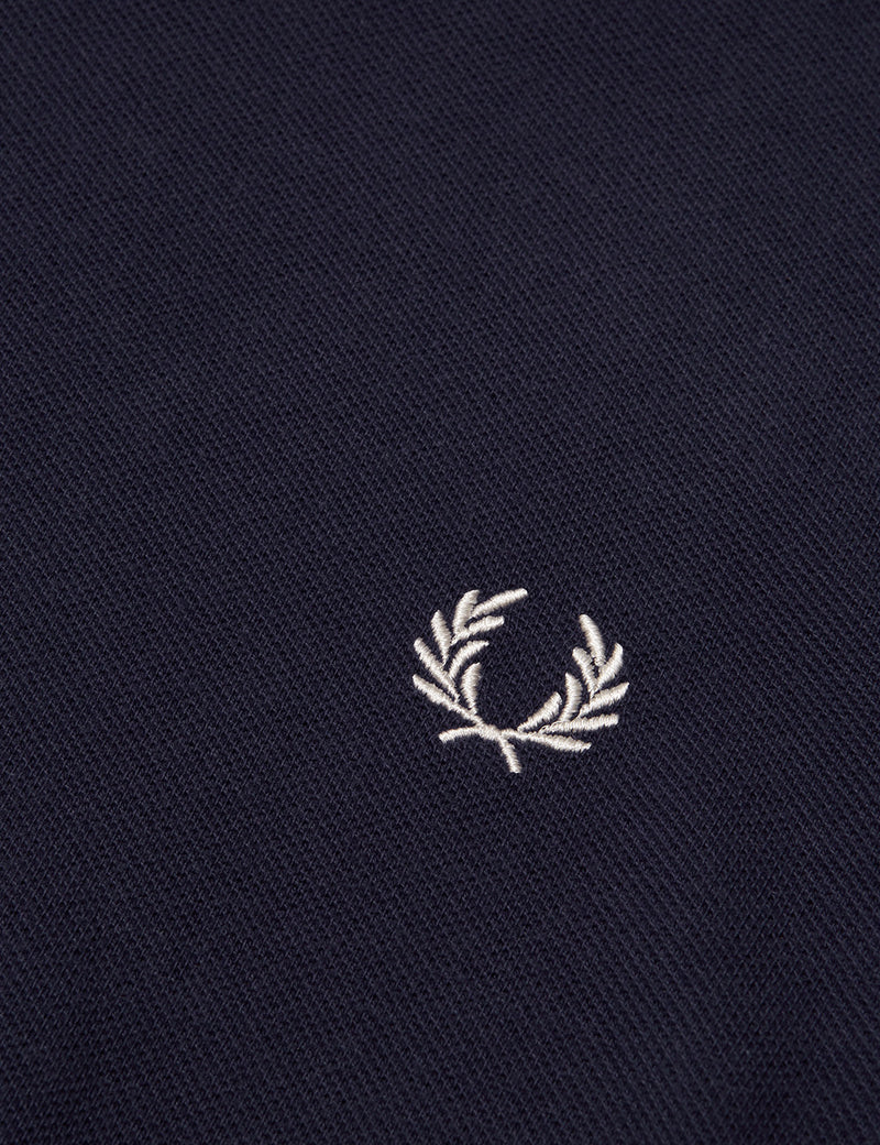 フレッドペリークルーネックピケTシャツ-フランス海軍
