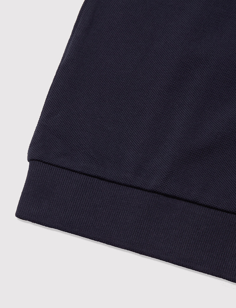 Fred Perry Crew Neck Pique T-Shirt - French Navy