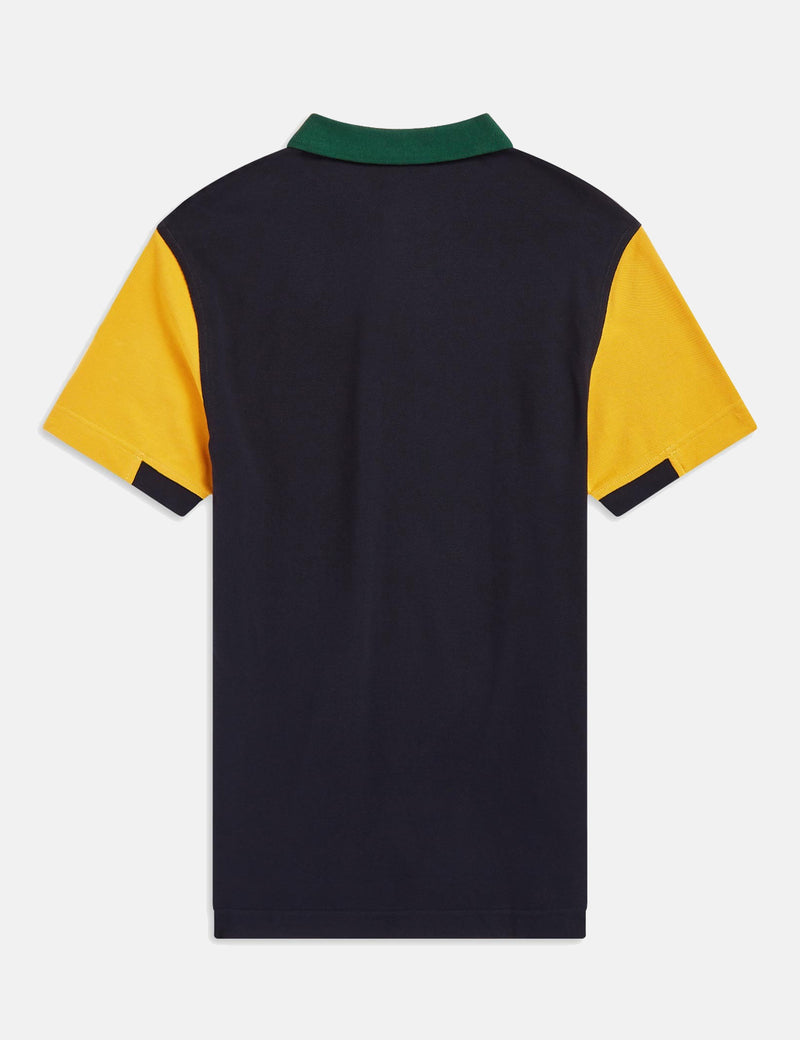 Fred Perry Bold Cuff Insert Polo Shirt - Ivy Green