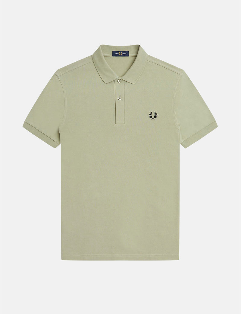 Fred Perry Plain Fred Perry Shirt - Seagrass