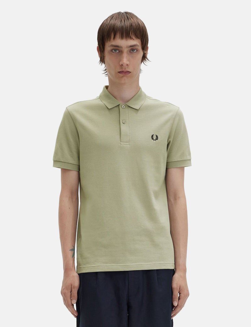 Fred Perry Plain Fred Perry Shirt - Seagrass