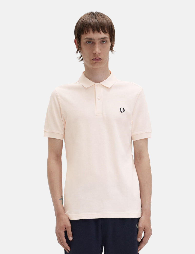 Fred Perry Plain Fred Perry Shirt - Silky Peach
