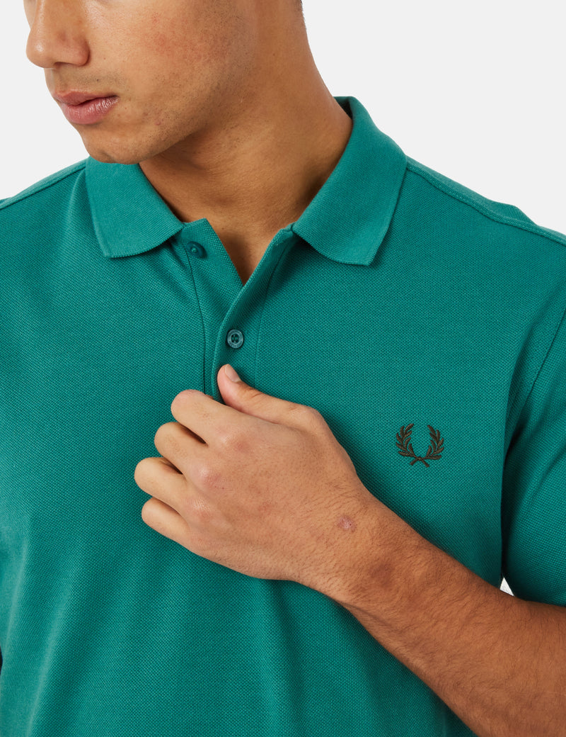 Fred Perry Polo Shirt - Deep Mint Green