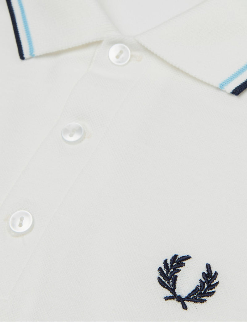 Fred Perry 1979 Pique Polo-Hemd - Schneewittchen