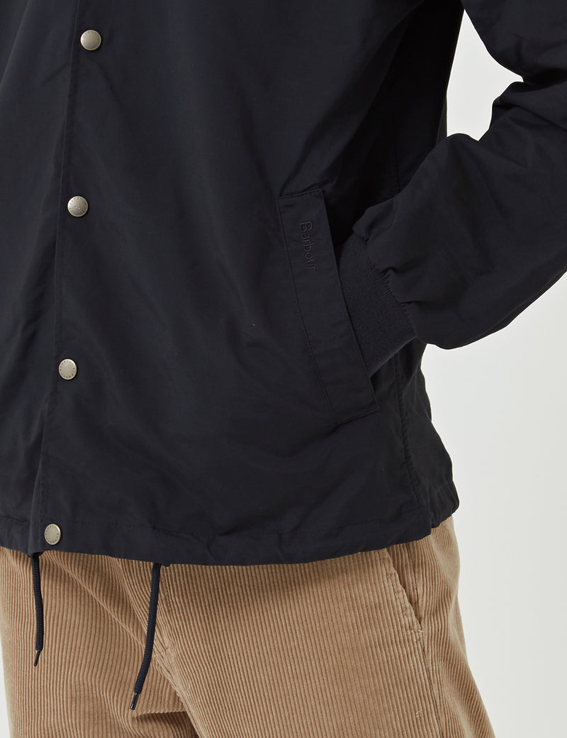 Barbour Reel Casual Coach Jacket - Navy Blue