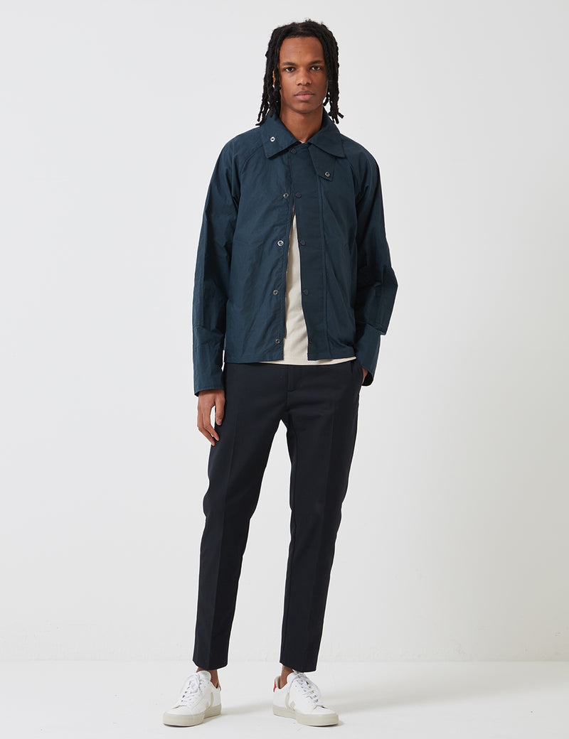Barbour x Engineered Garments Unlined Graham Jacket - Navy Blue