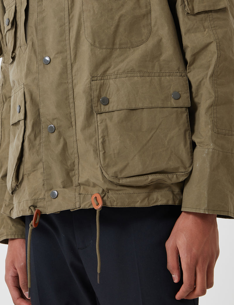 Barbour x Engineered Garments Thompson Jacket - Dusky Green | URBAN EXCESS.