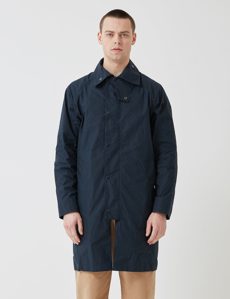Barbour x Engineered Garments South Jacket-네이비 블루
