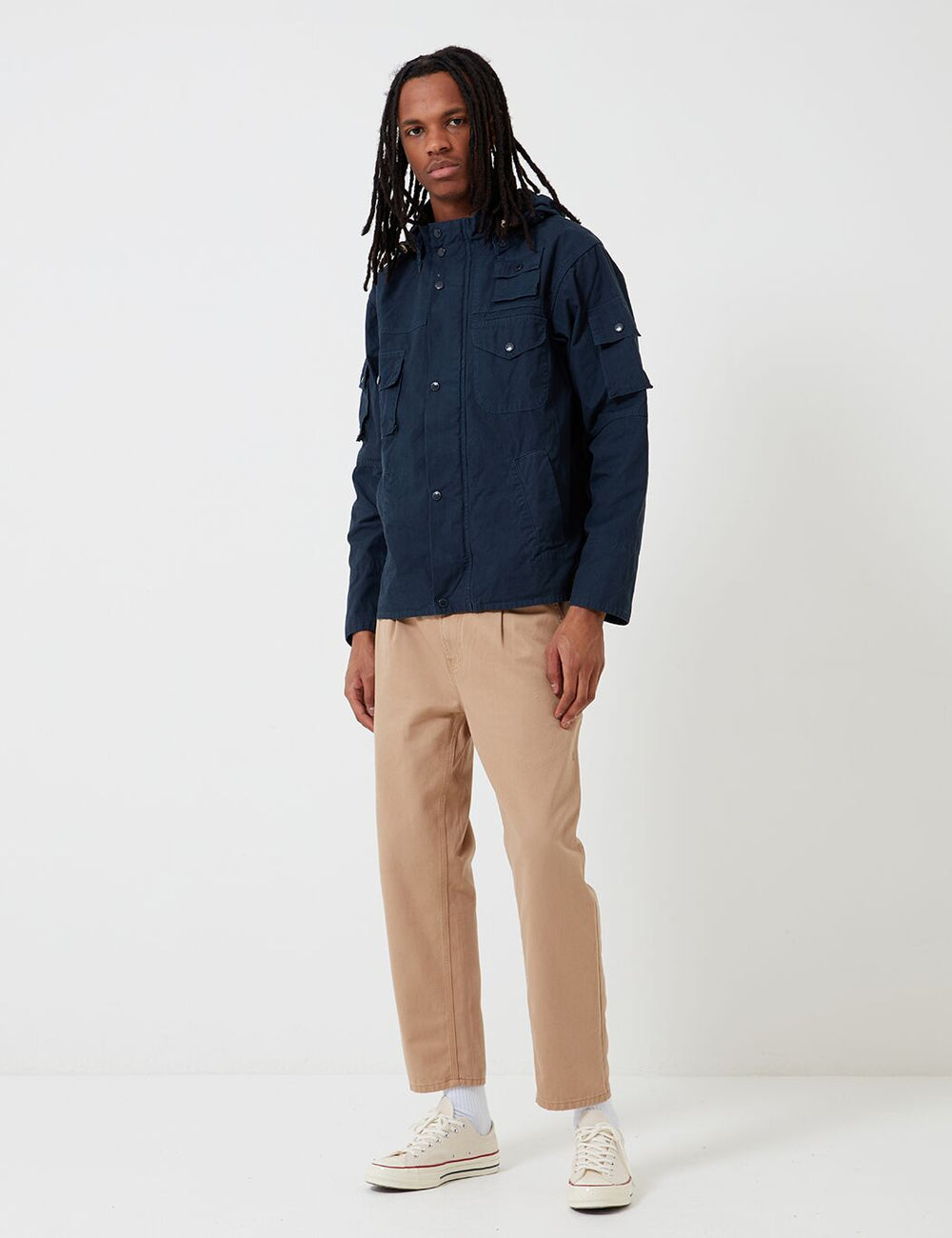 Barbour x EG Cowen Washed Casual Jacket - Navy | URBAN