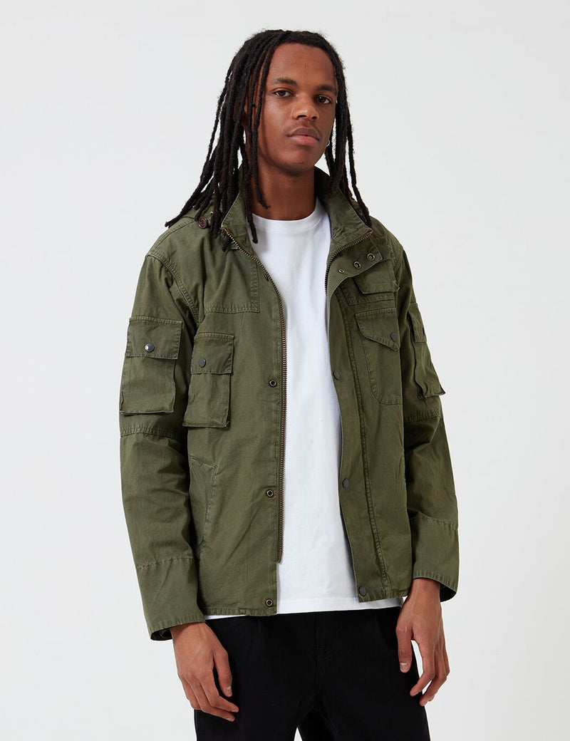 Barbour x Engineered Garments Cowen Washed Casual Jacket - Olive