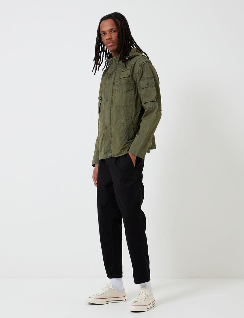 Barbour x Engineered Garments Cowen Washed Casual Jacket - Olive