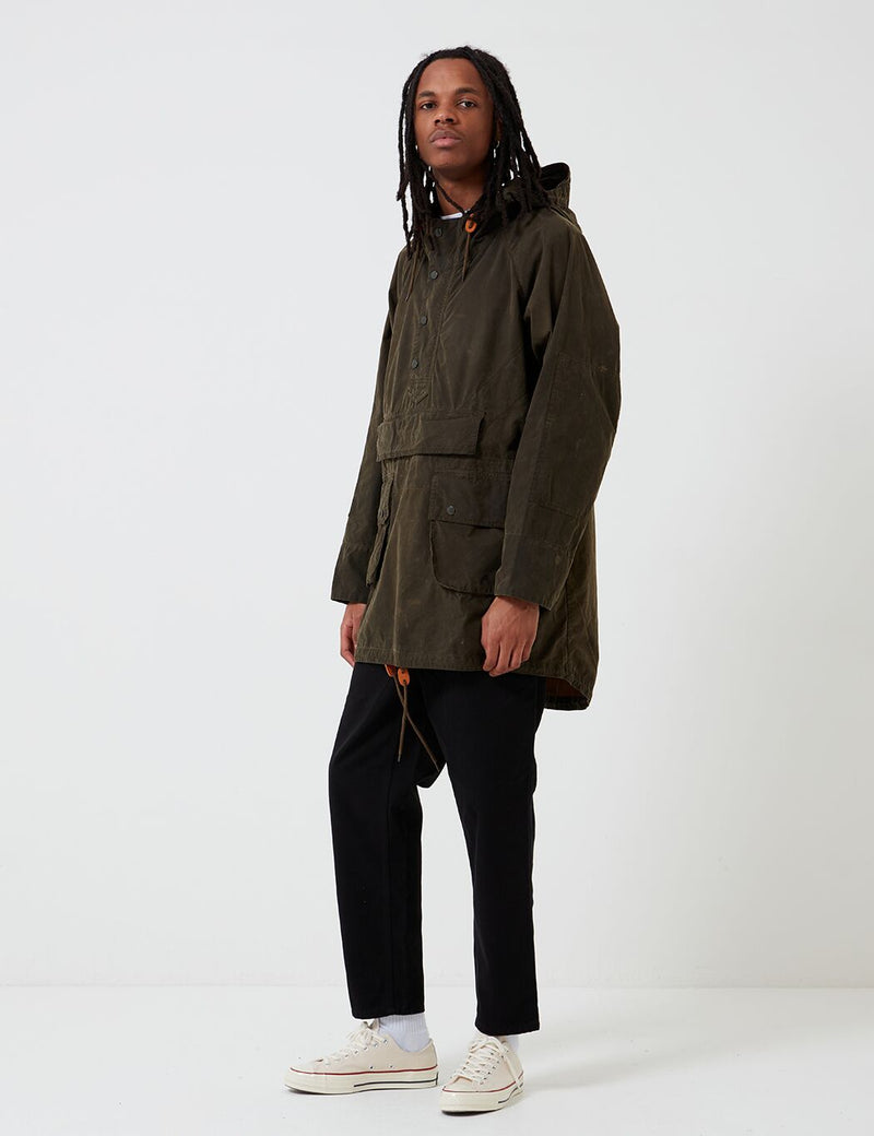 Veste Casual Barbour x Engineered Garments Washed Warby - Olive