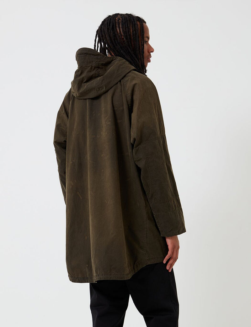 Barbour x EG Washed Warby Casual Jacket   Olive   URBAN EXCESS