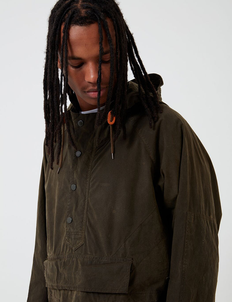 Veste Casual Barbour x Engineered Garments Washed Warby - Olive