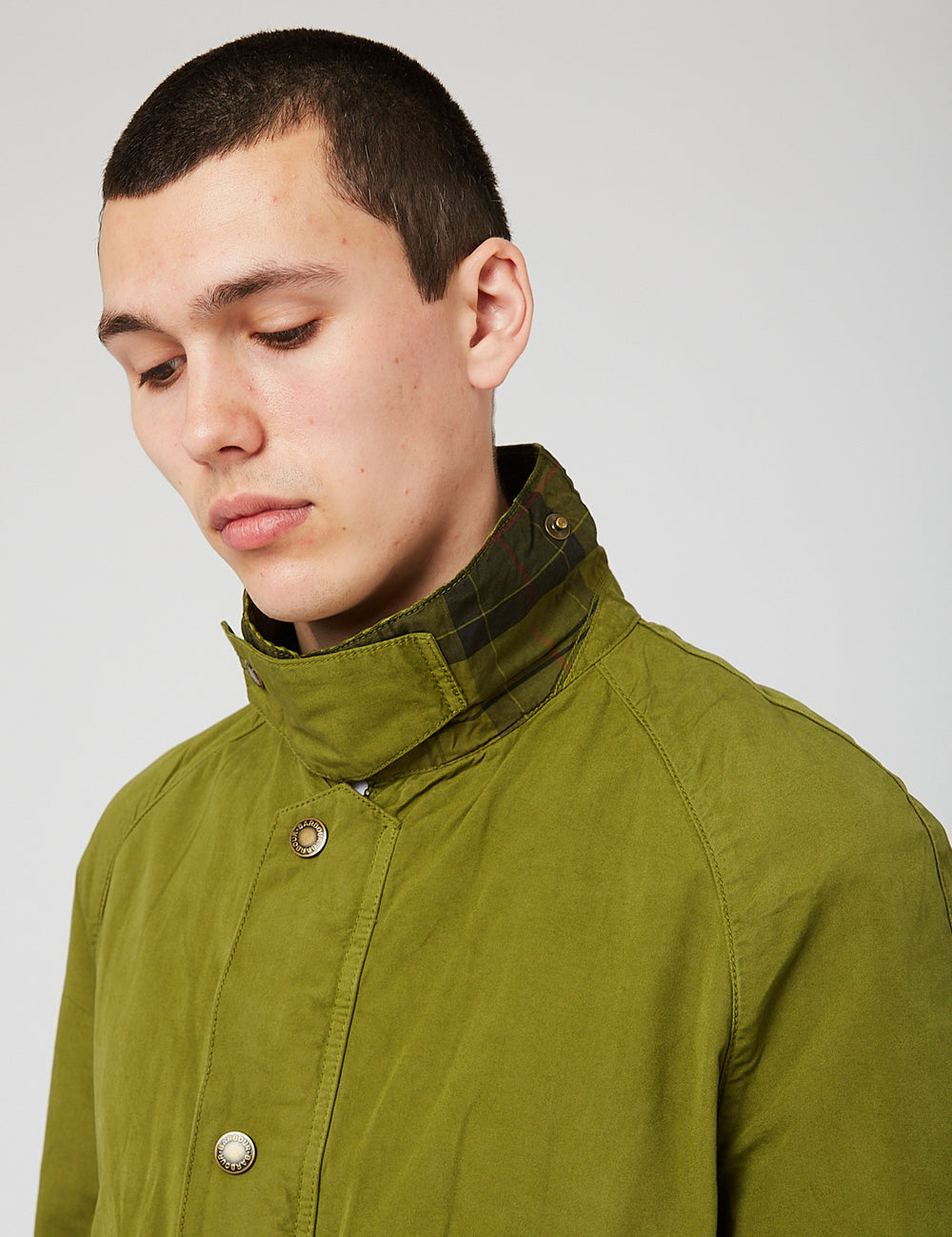 Barbour Ashby Casual Jacket - Pesto Green I URBAN EXCESS