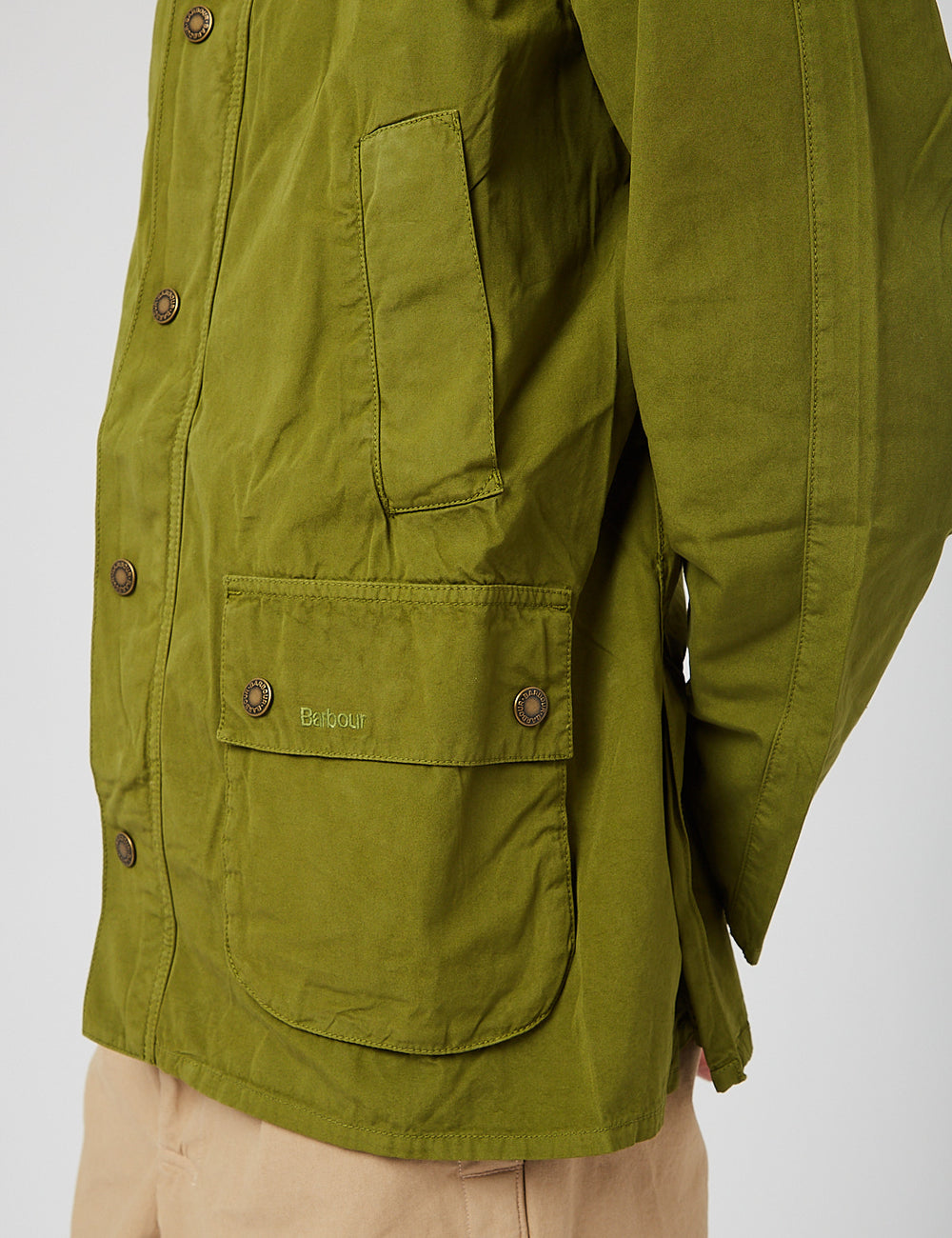 Barbour Ashby Casual Jacket - Pesto Green I URBAN EXCESS
