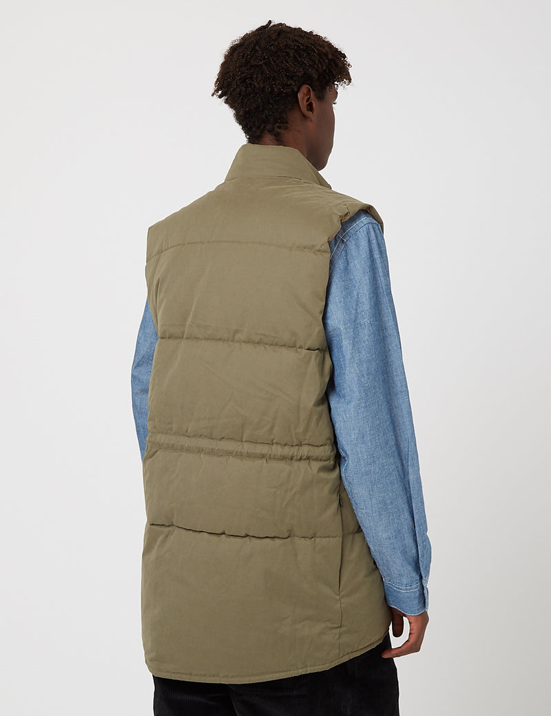 Barbour Baffle Gilet Sage Green URBAN EXCESS