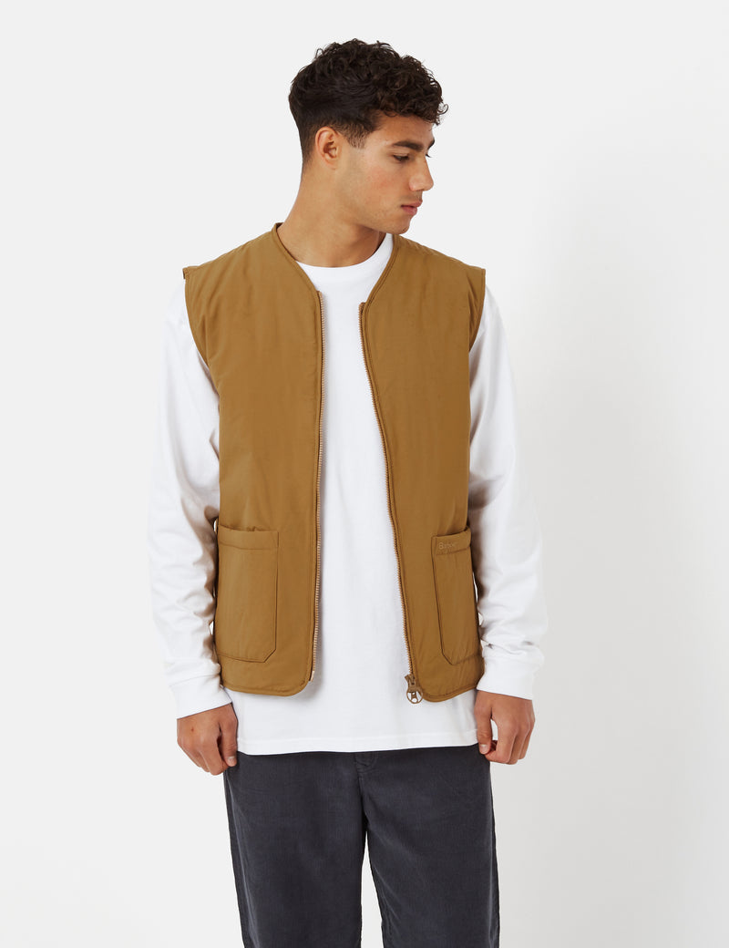 Barbour Harpen Vest - Russet Brown