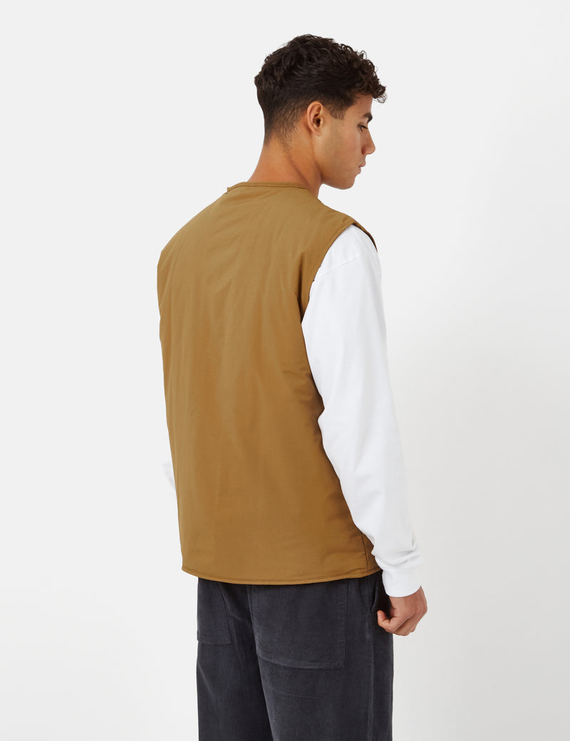 Barbour Harpen Vest - Russet Brown