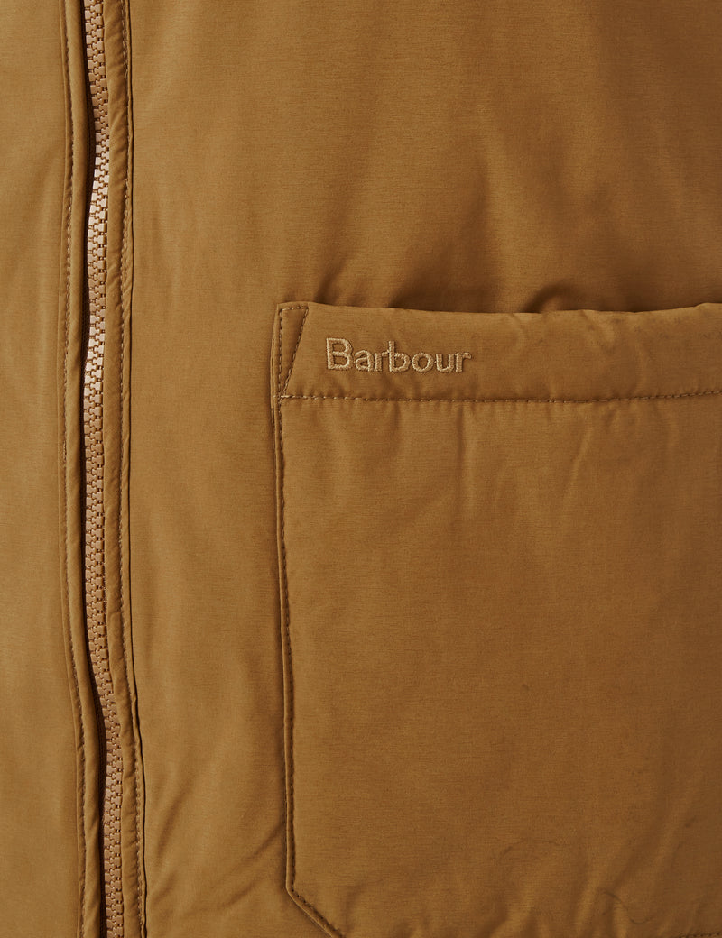 Barbour Harpen Vest - Russet Brown