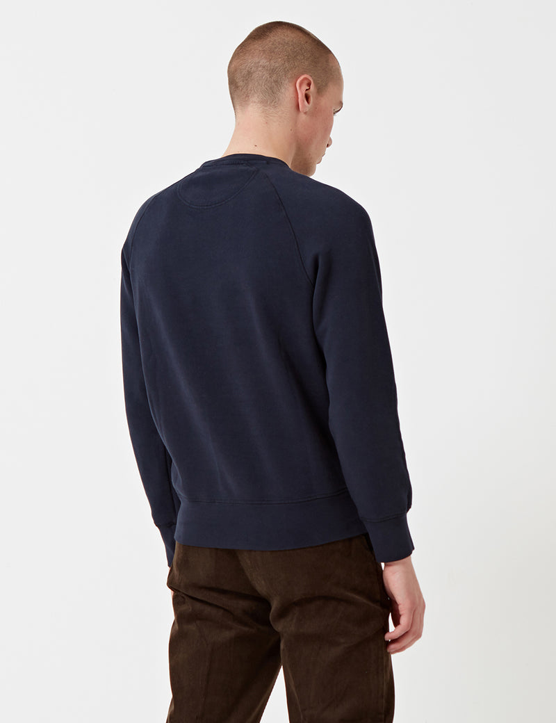 Barbour x Wood Wood Ornsay Sweatshirt - Navy