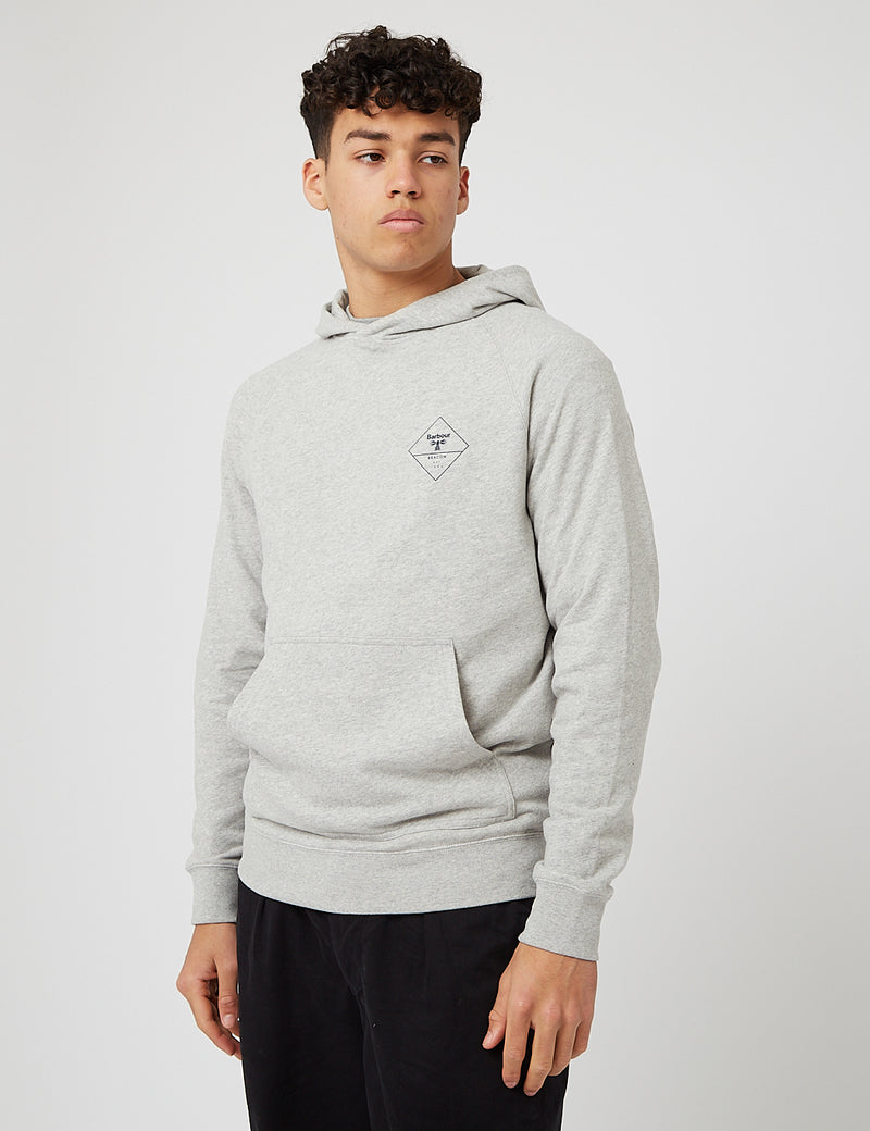 Sweat à Capuche Barbour Beacon Netherly - Grey Marl