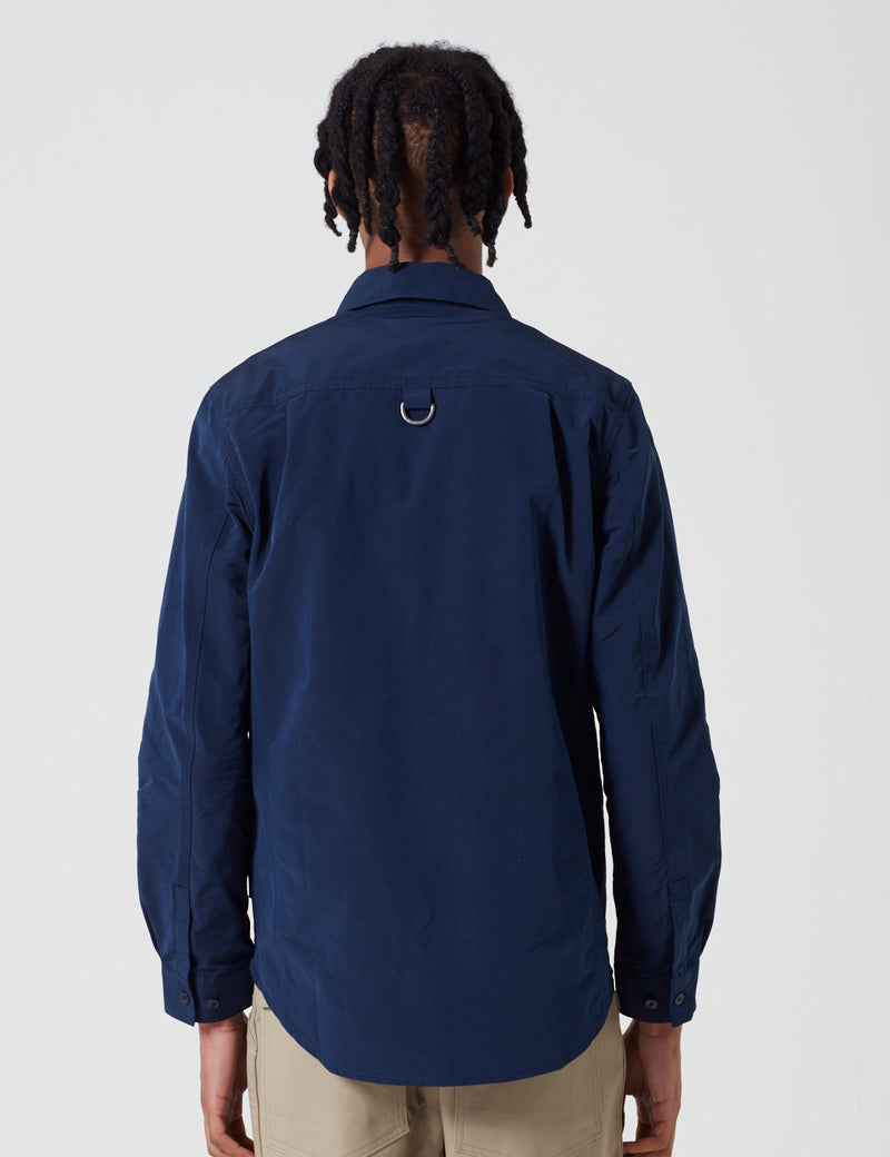 Surchemise zippée Barbour Hoad - Navy Blue