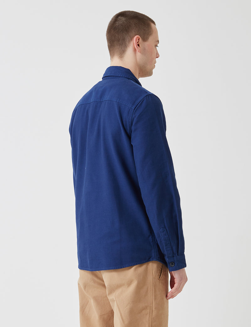 Barbour Seaton Overshirt - Inky Blue